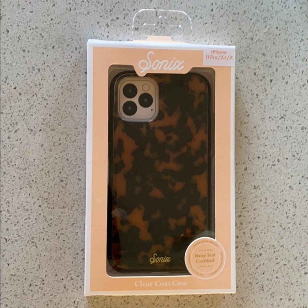 Sonix Brown Tort Case iPhone 11 Pro/XS/X (New)